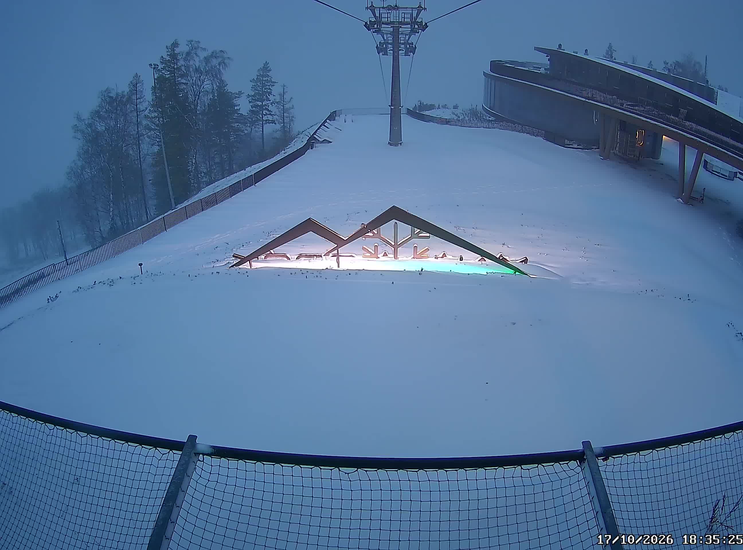 Манжерок (Manzherok) Chuysky Trakt - upper station - webcam image webcam
